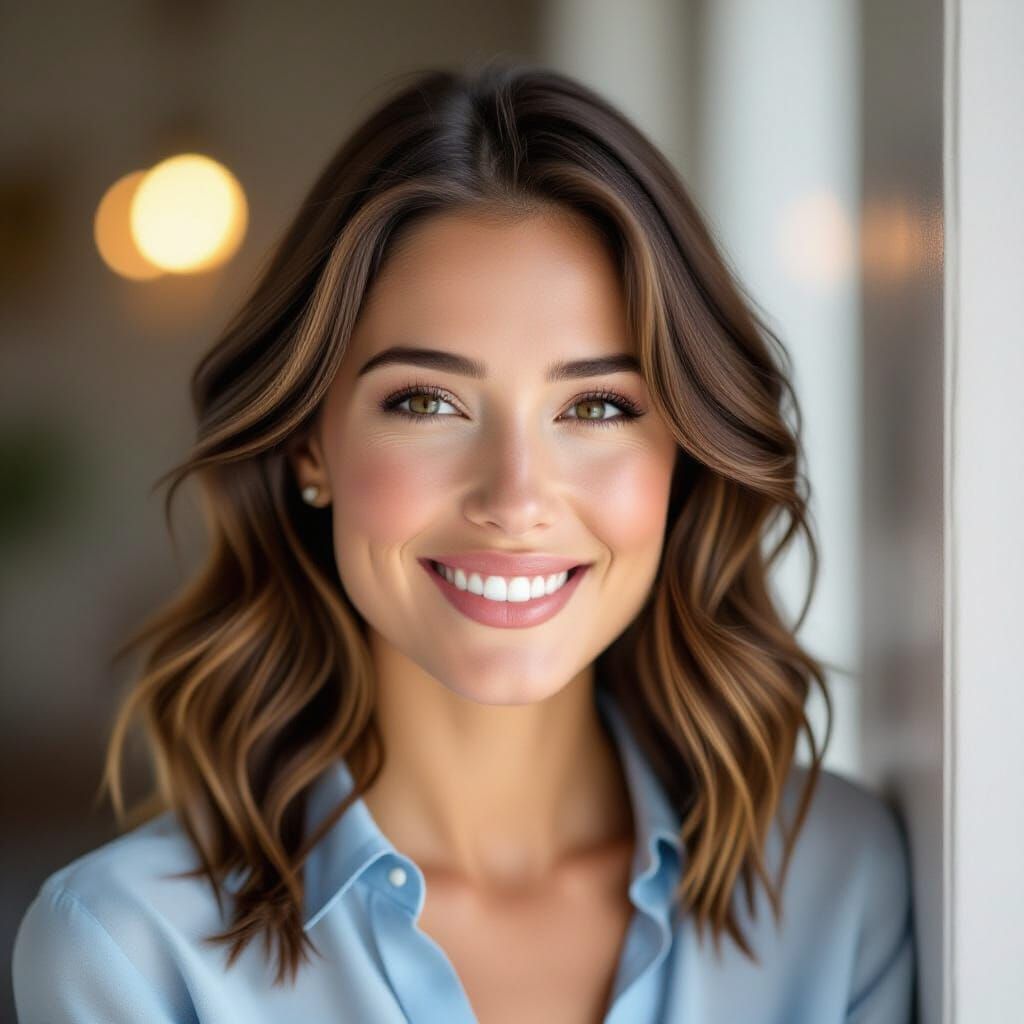 Photorealistic Portrait of Kaybrie in Studio Lighting