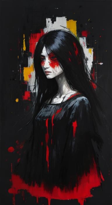 Abstract Expressionism Art: Bold Colors and Forms