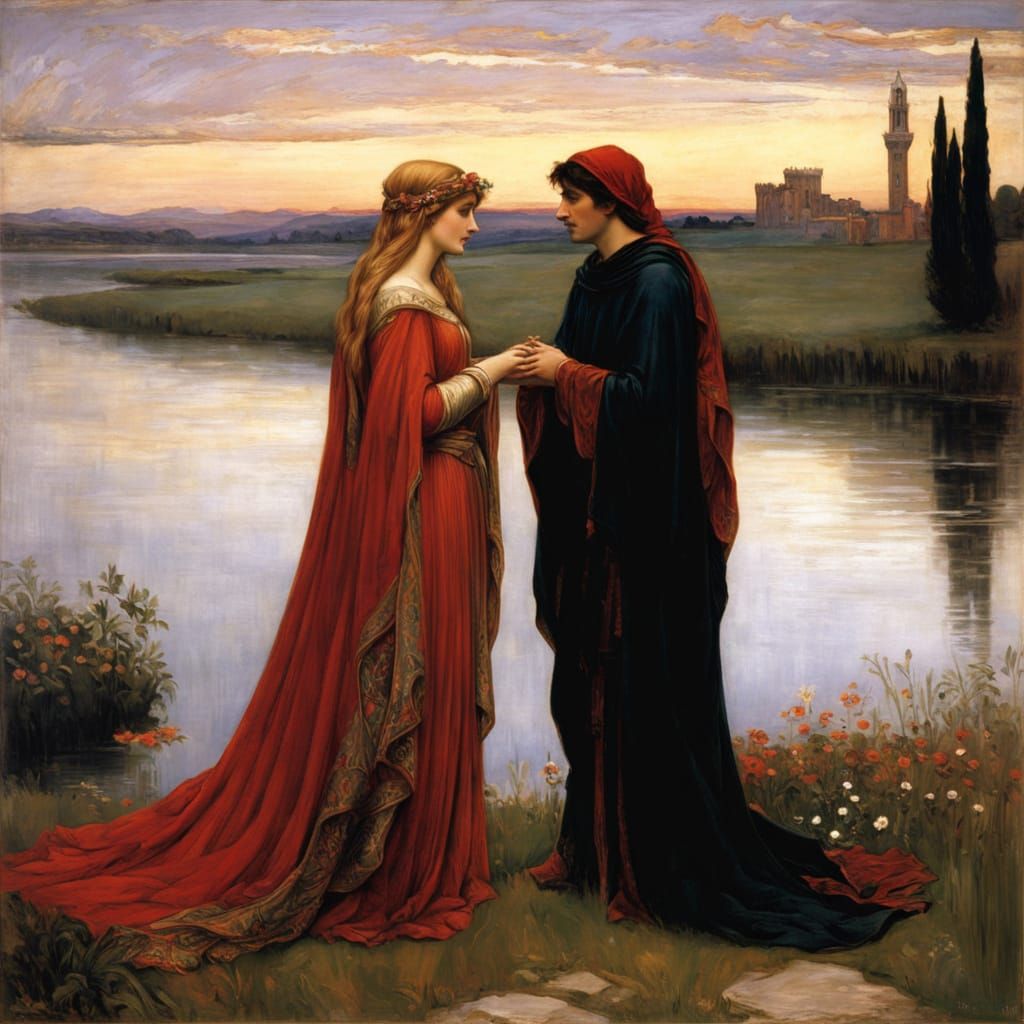 Dante and Beatrice