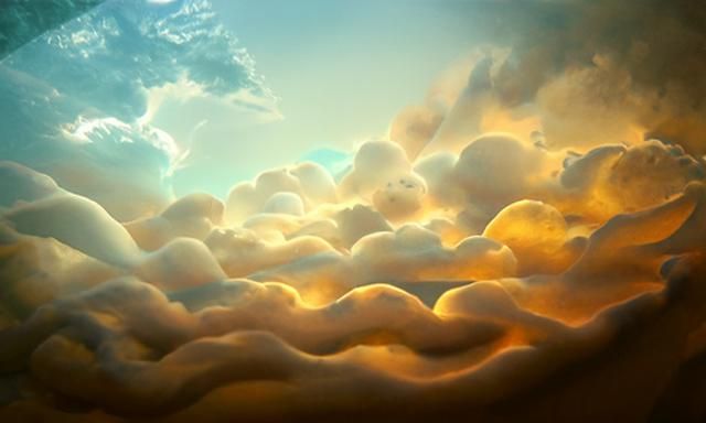 Rolling Clouds at Dawn: Volumetric Matte Painting
