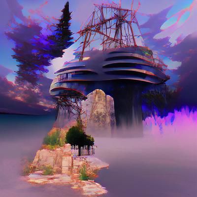 Abstract AI Image Generation Result