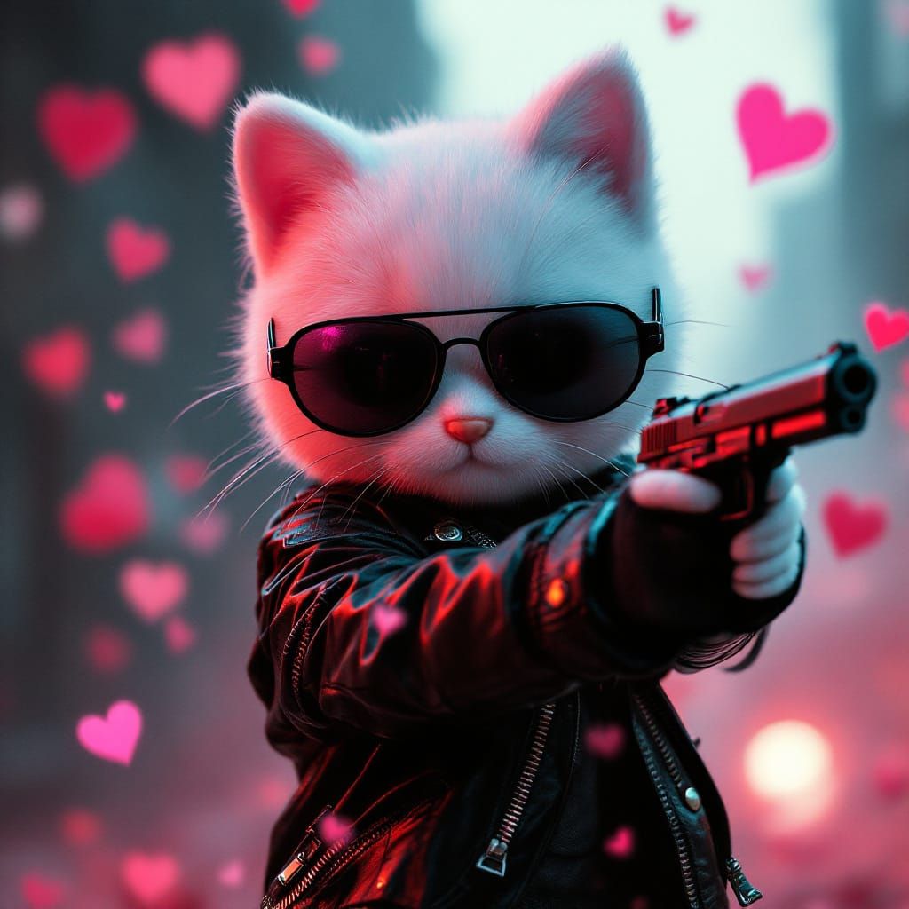 Hello Kitty as Action Star in Gritty Film Still