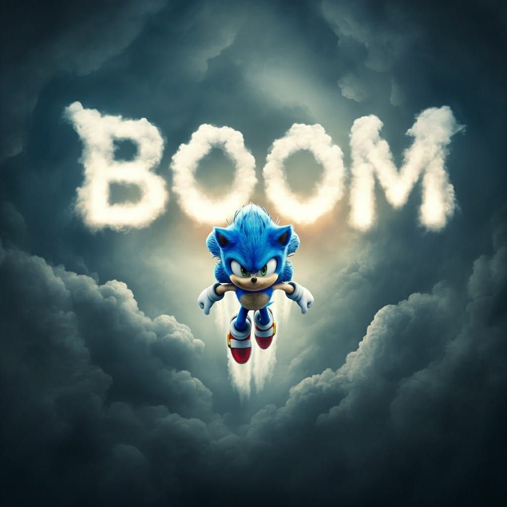 Sonic (the Hedgehog) BOOM
