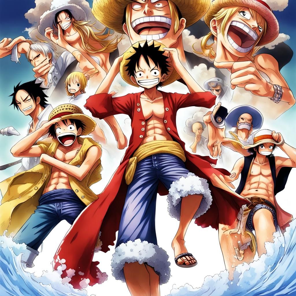 One Piece Anime Key Visual