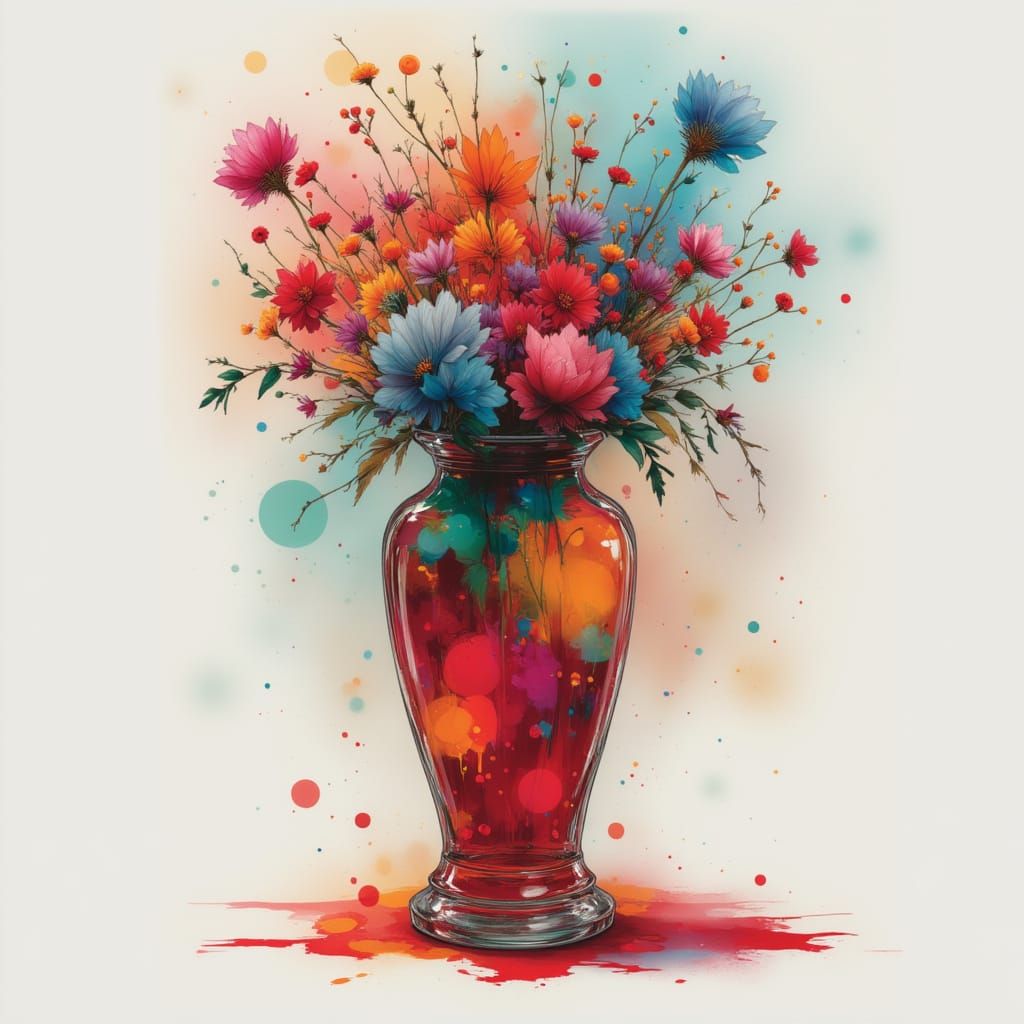 AI Art in Watercolor Style