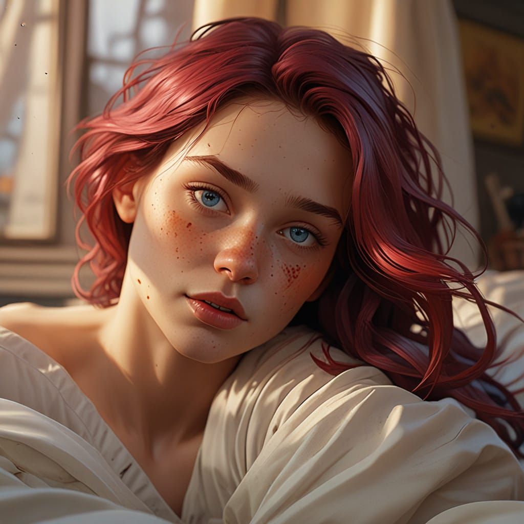 Serene Jinx in Morning Repose