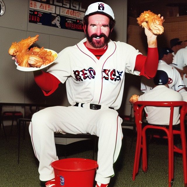 Wade Boggs and His Bucket of Chicken