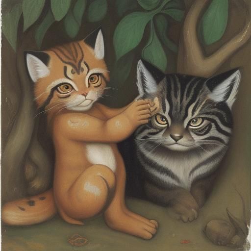 Esaul's Lament: A Fusion of Renaissance and Expressionism