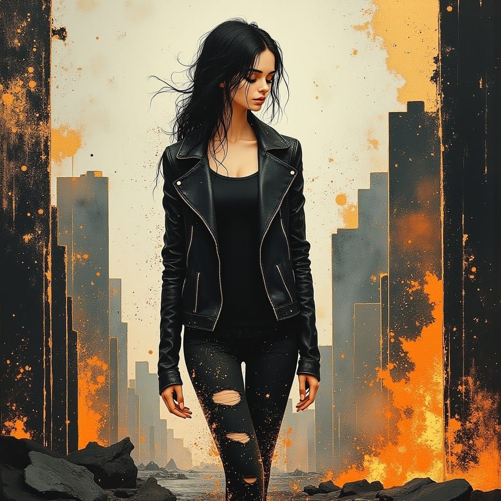 Creating high <lora:divineOil:1.0> anarchy