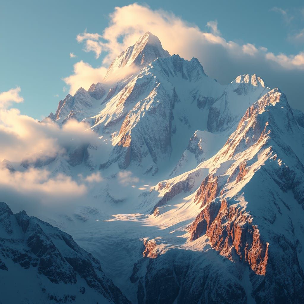 Mountain scene