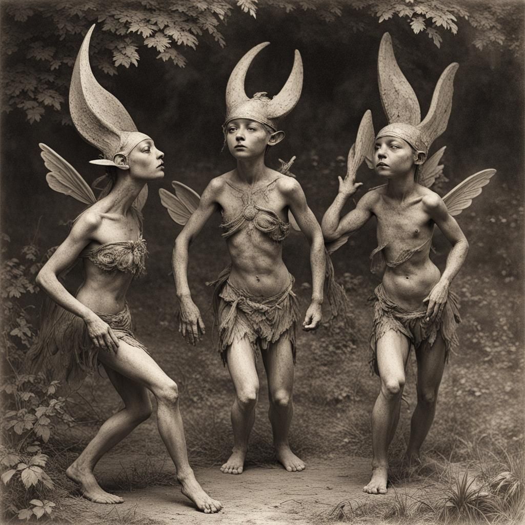 Pixies Dancing in Ancient Underground Site