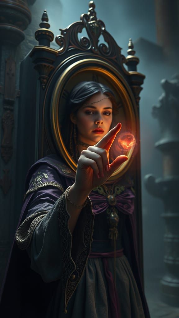 A Sorceress on the Brink of Temporal Discovery