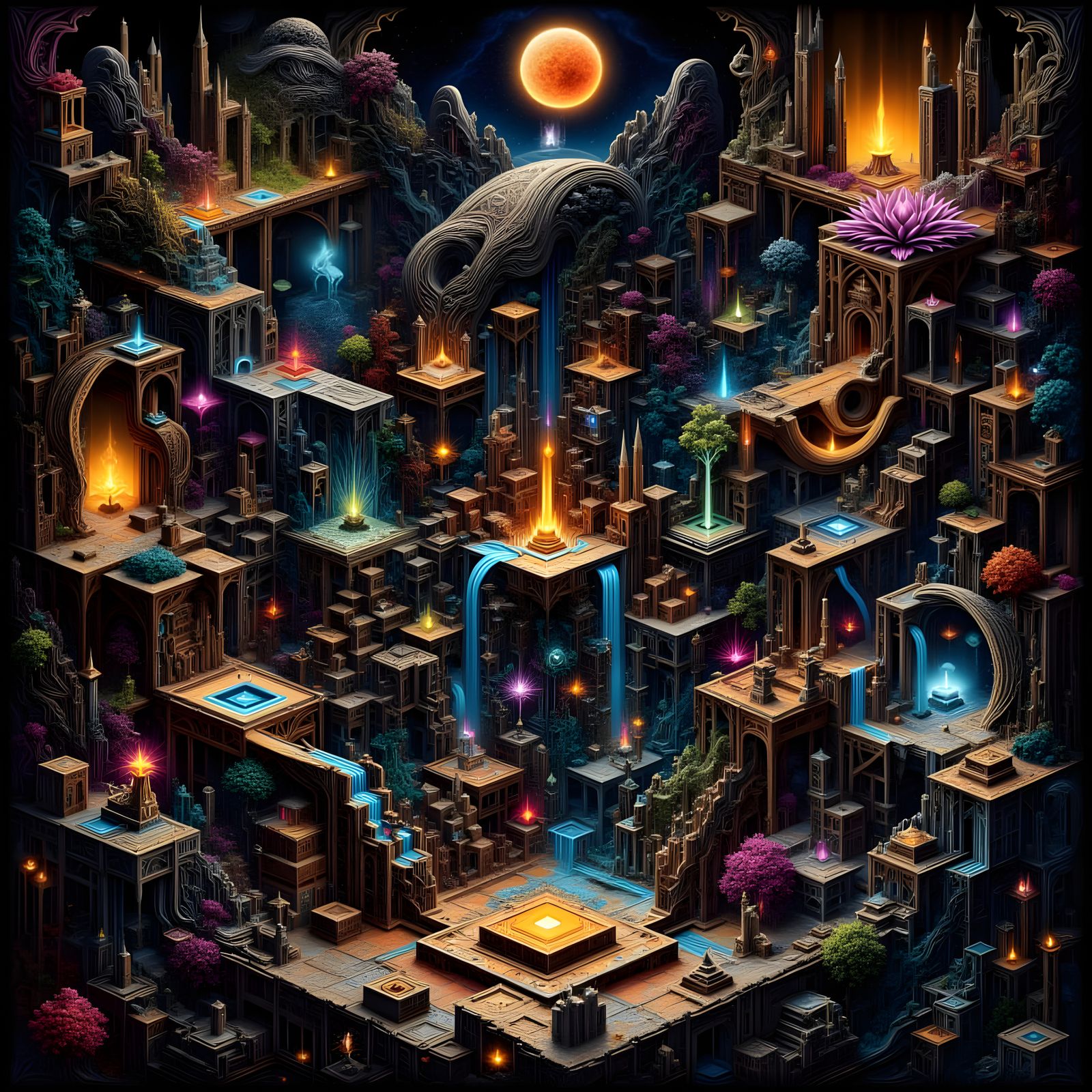 City of Impossible Geometry