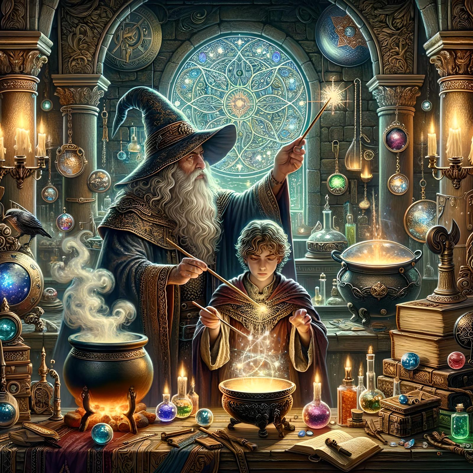 The Wizard and his Apprentice