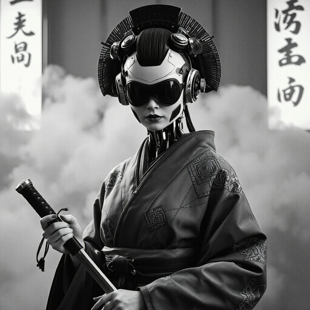 robotic geisha