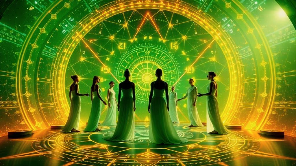 Atlantis Council of Elders: Luminous Beings Converge in Cele...