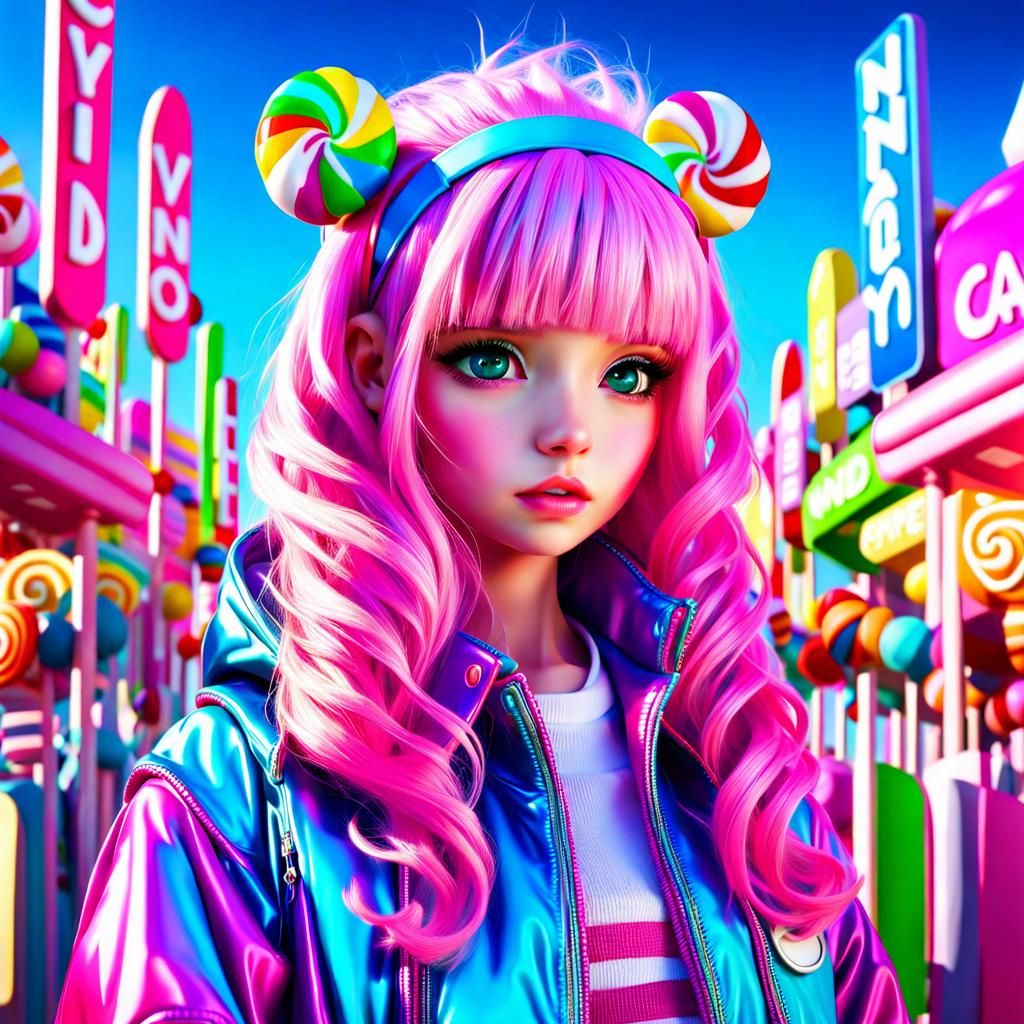 At Candy Wonderland
