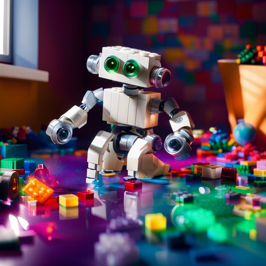 Cute Lego Robot