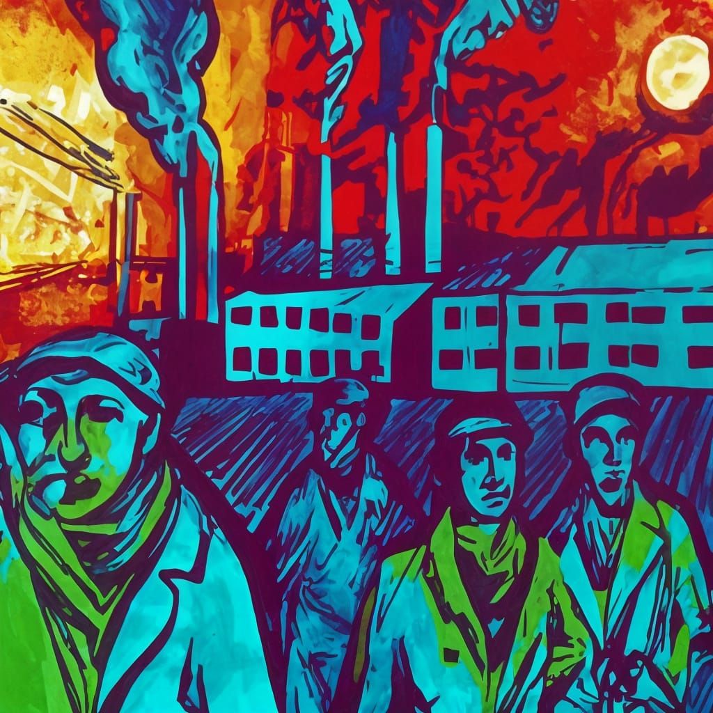 Tired bodies, tired faces