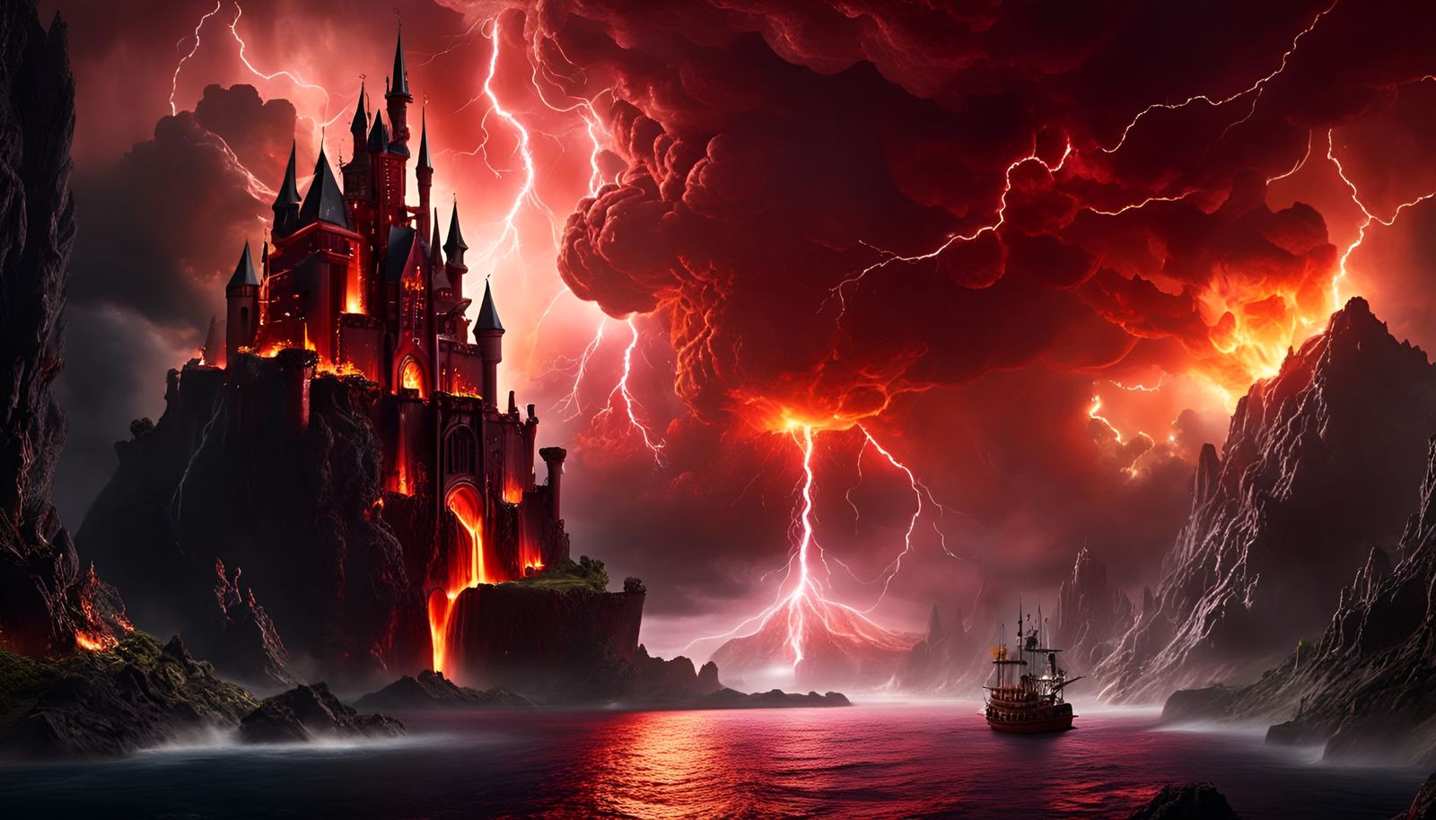 Fantastic World, Lava Island Castle π₯π°π¦π€4x