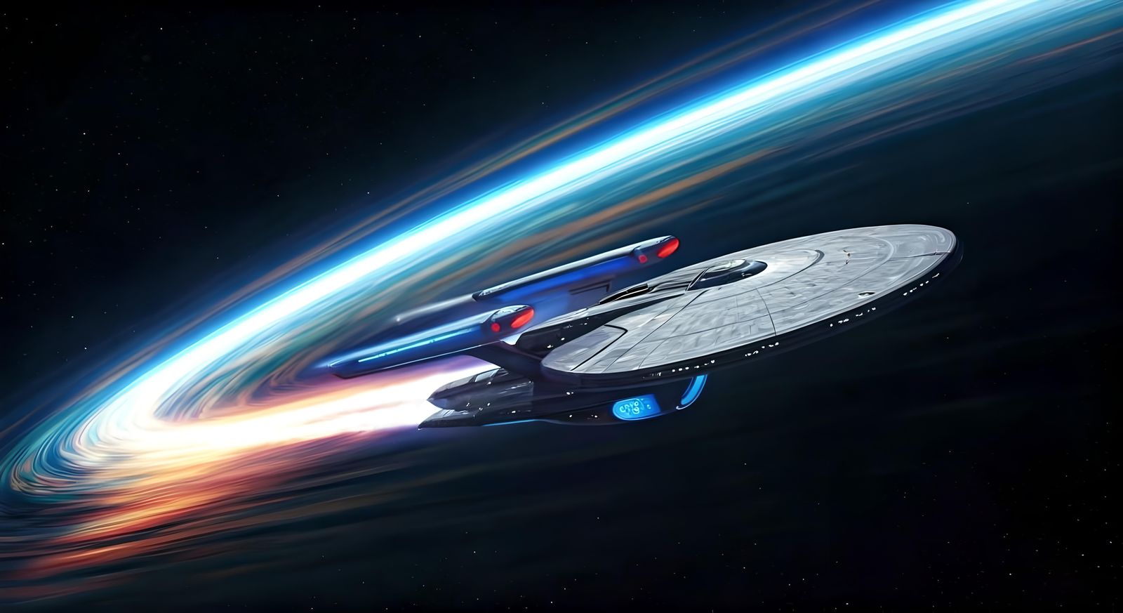 Star Trek Enterprise Accelerates to Warp Speed