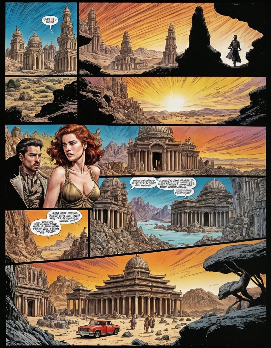 The Eastern Gate: Comic Book Adventure in Arabia