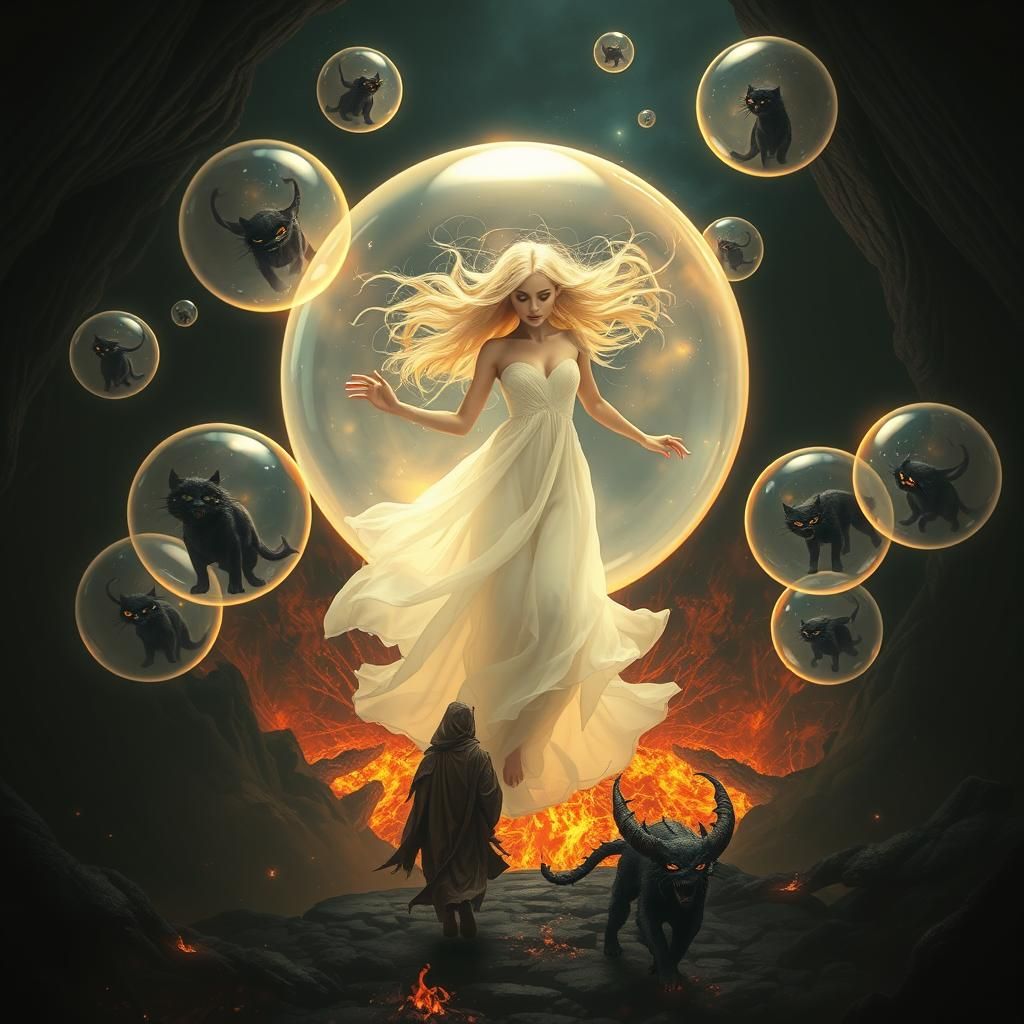 Surreal Spirit Journey Through the Underworld