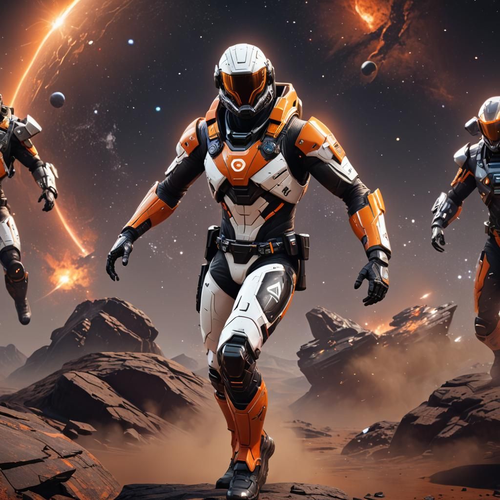 Space Patrol Delta Ranger in Cosmic Suit