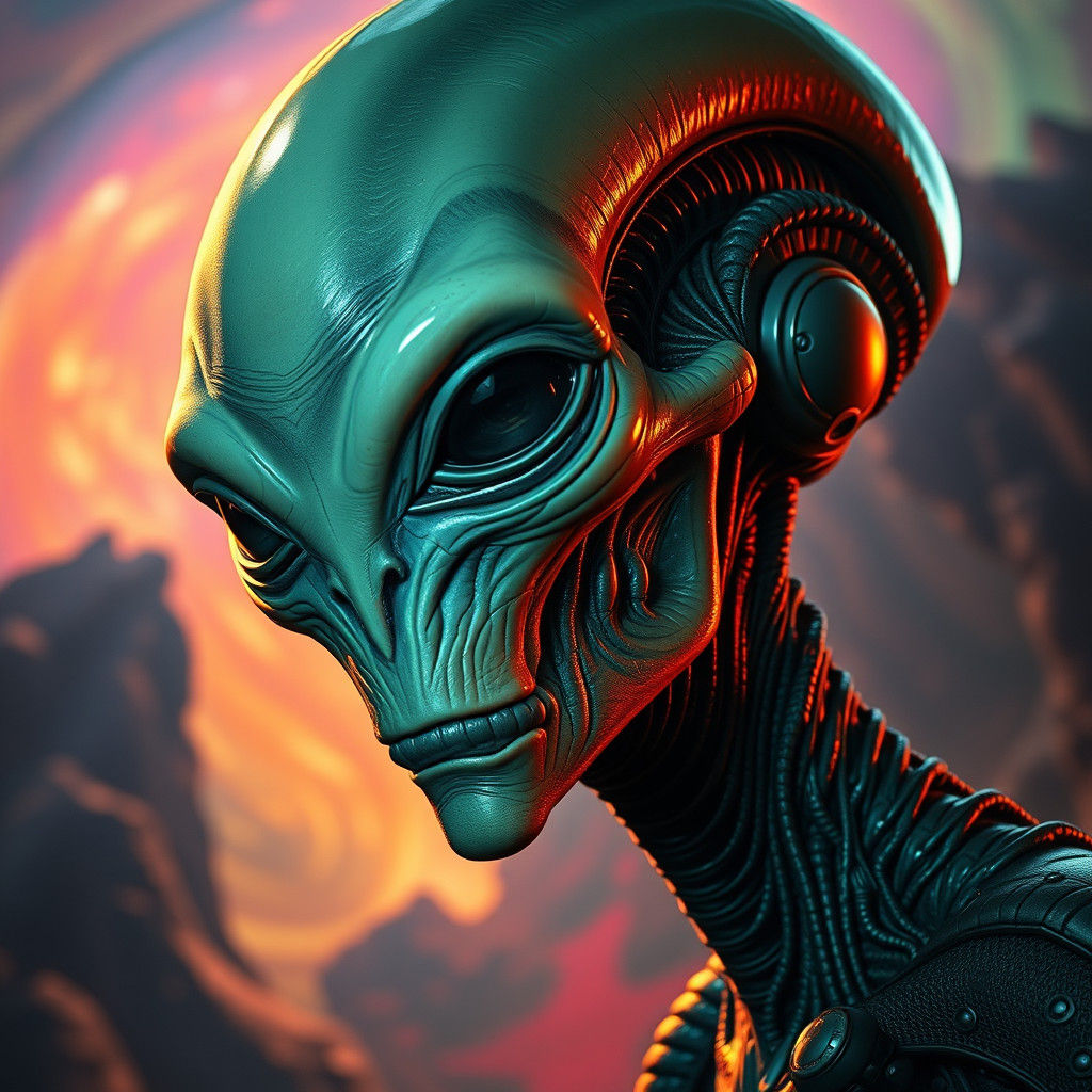 Handsome Alien... According to Alien Criteria