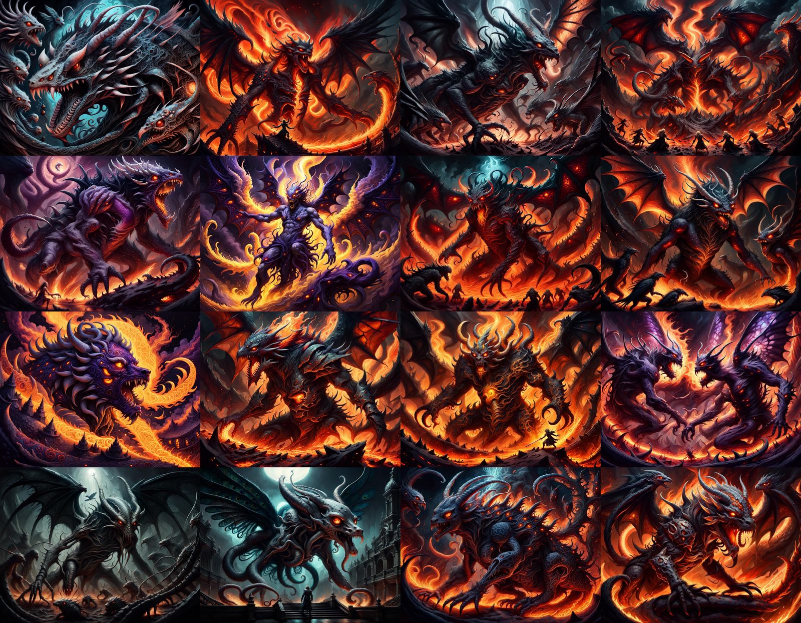 Dark Fantasy Meets Cosmic Horror in Hyper-Detailed Concept A...