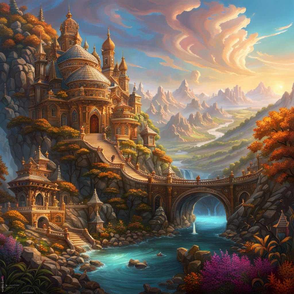 Eternal Joy and Splendor in Fantasy Art
