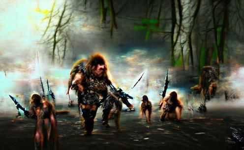Neanderthals in Modern Warfare Scenario