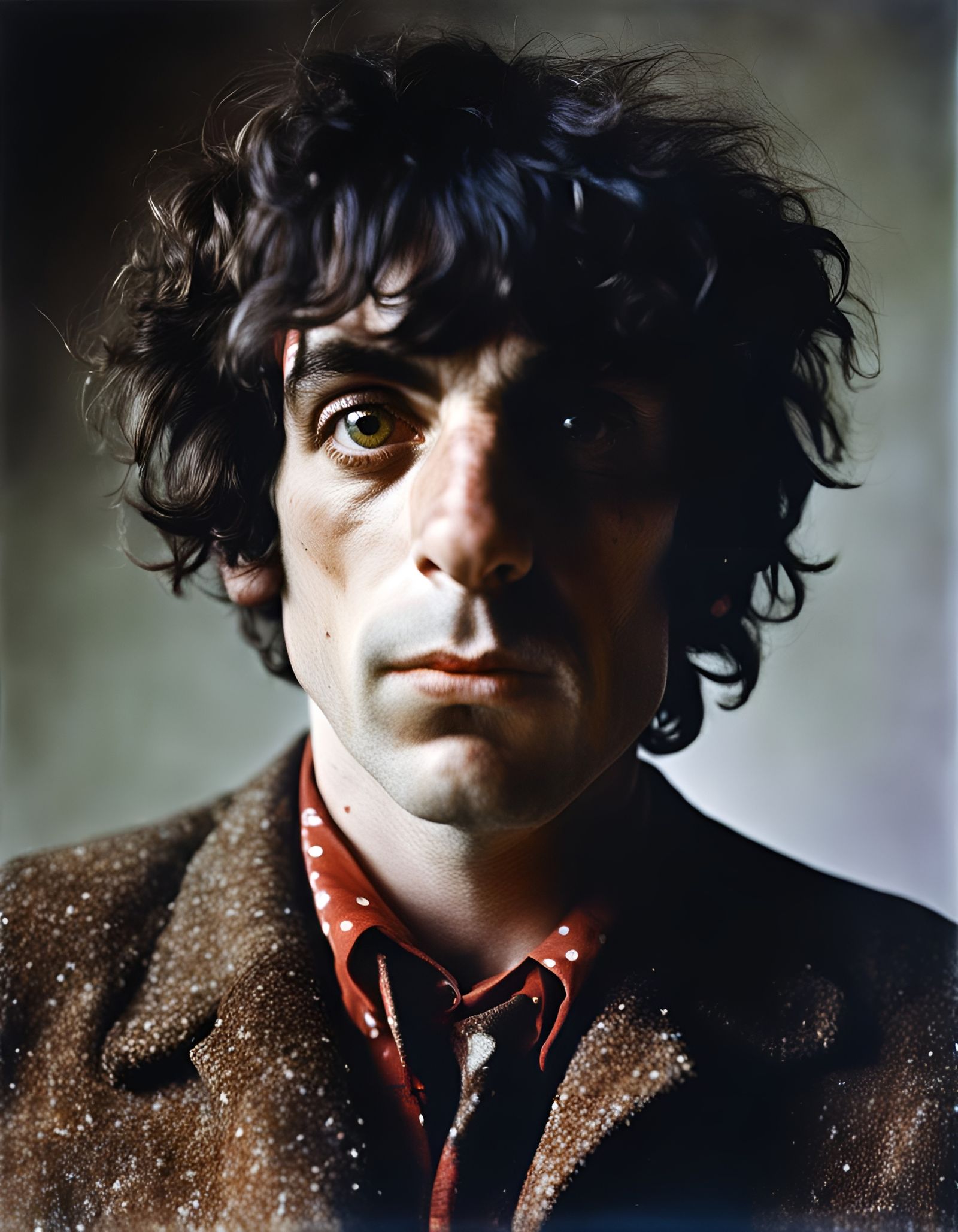 Hyperrealistic Portrait of Syd Barrett by Sanguinetti