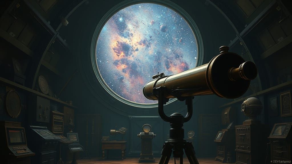 Stellar Observatory in a Mysterious, Atmospheric Setting