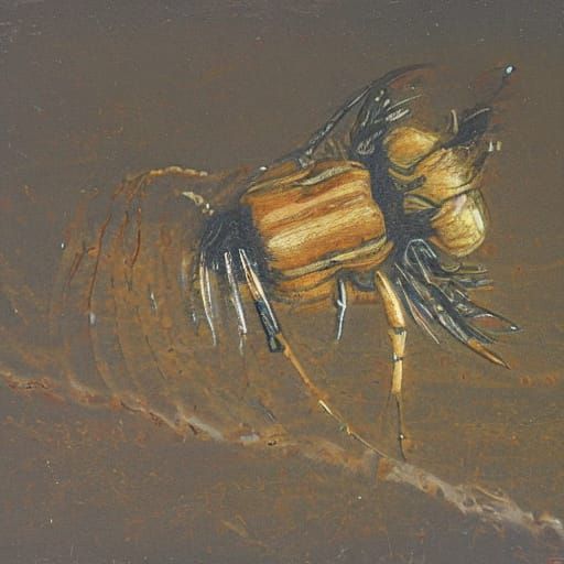 Fractal Fleas in Infinite Hierarchy