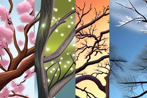 Four Seasons, Four Frames v3