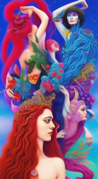 Diversity and Inclusion: Colorful Ink Flow Masterpiece