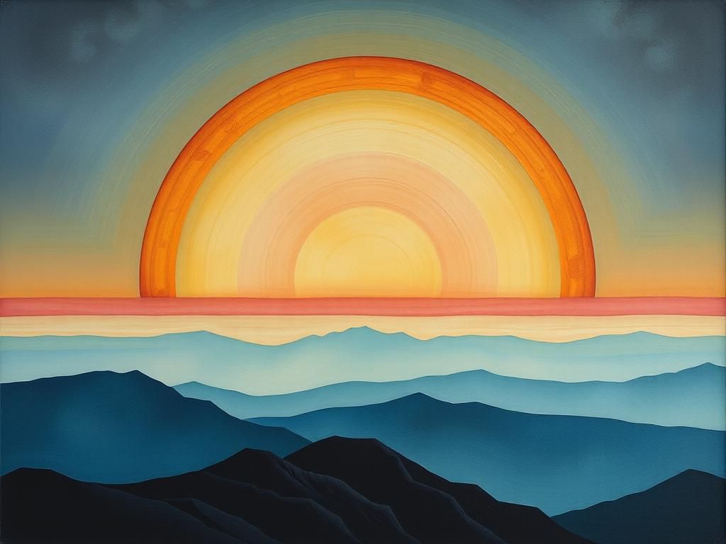 Tinctured Meniscus: AI Interpretation of Horizons