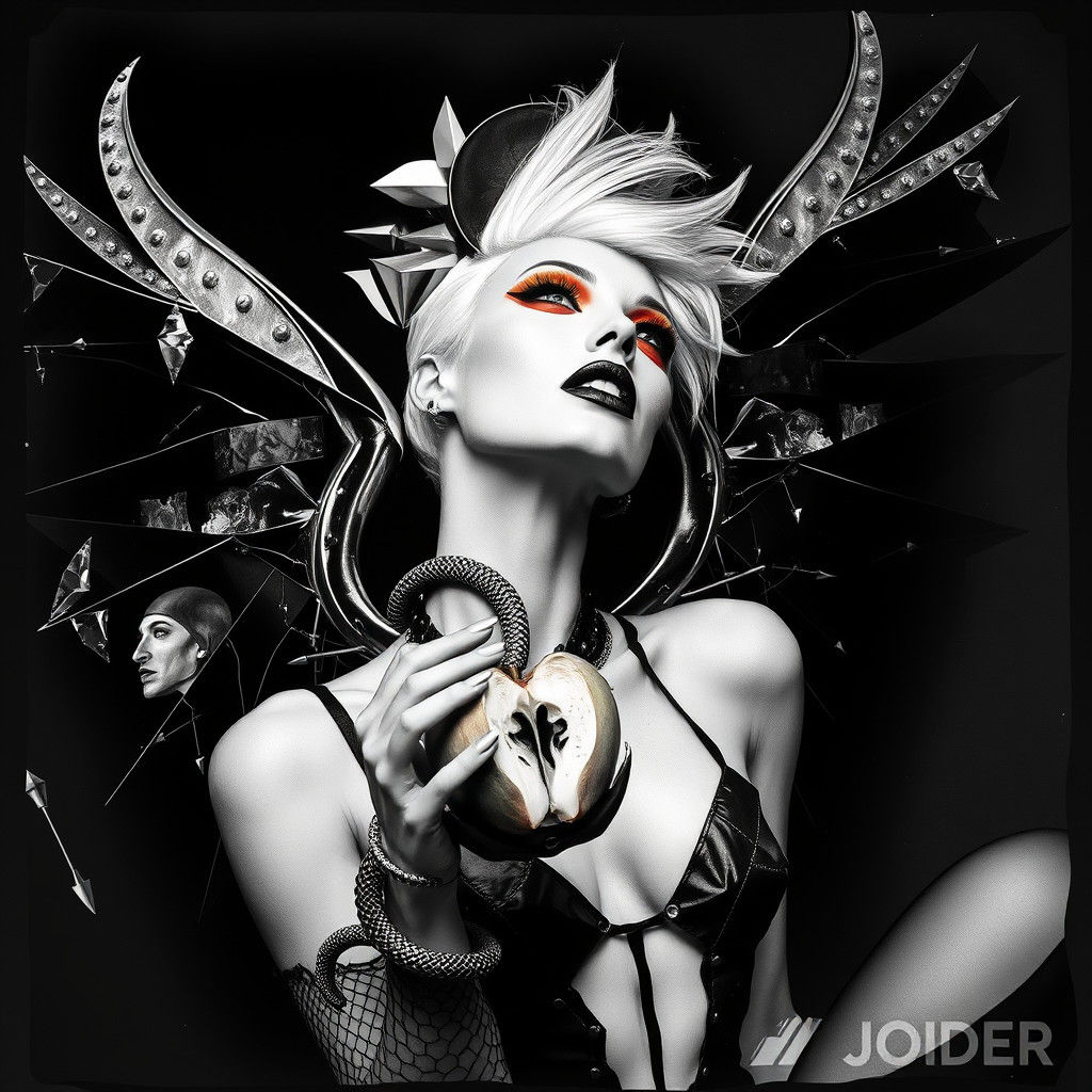 Geometric Model in Dada Surrealist Photogram