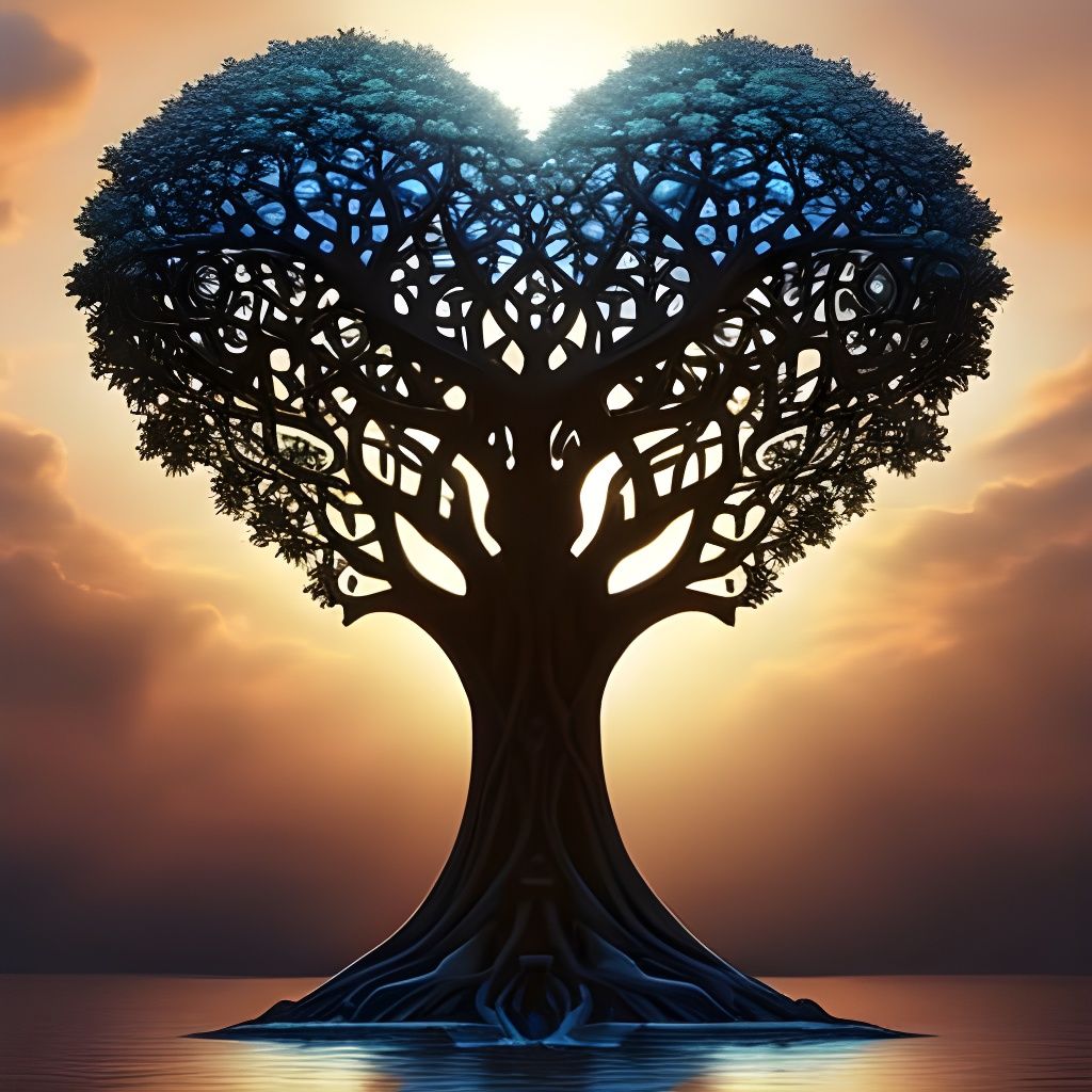 Heart Tree of Life: Summer and Winter