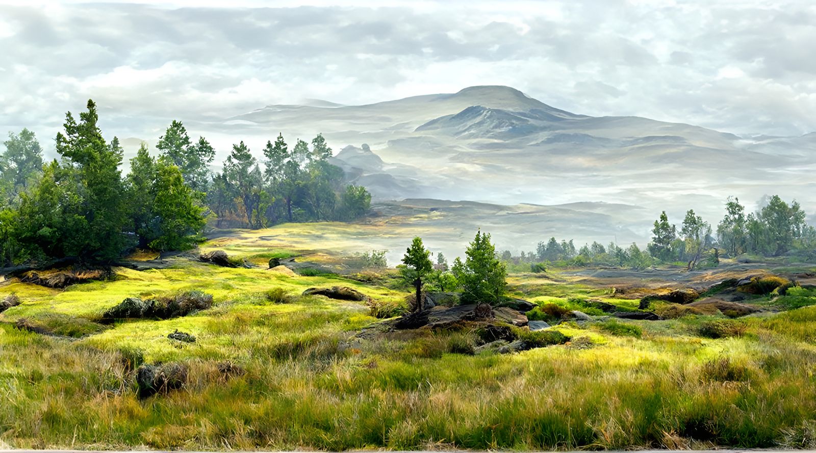 Moorland Vista: Landscape Photography and Painting