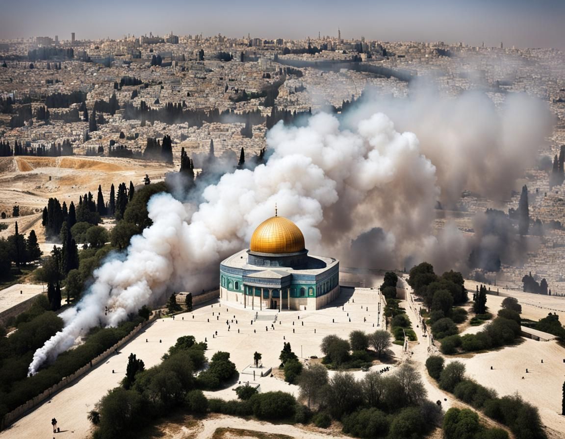 Al-Aqsa Mosque: A Surreal Vision of Peace