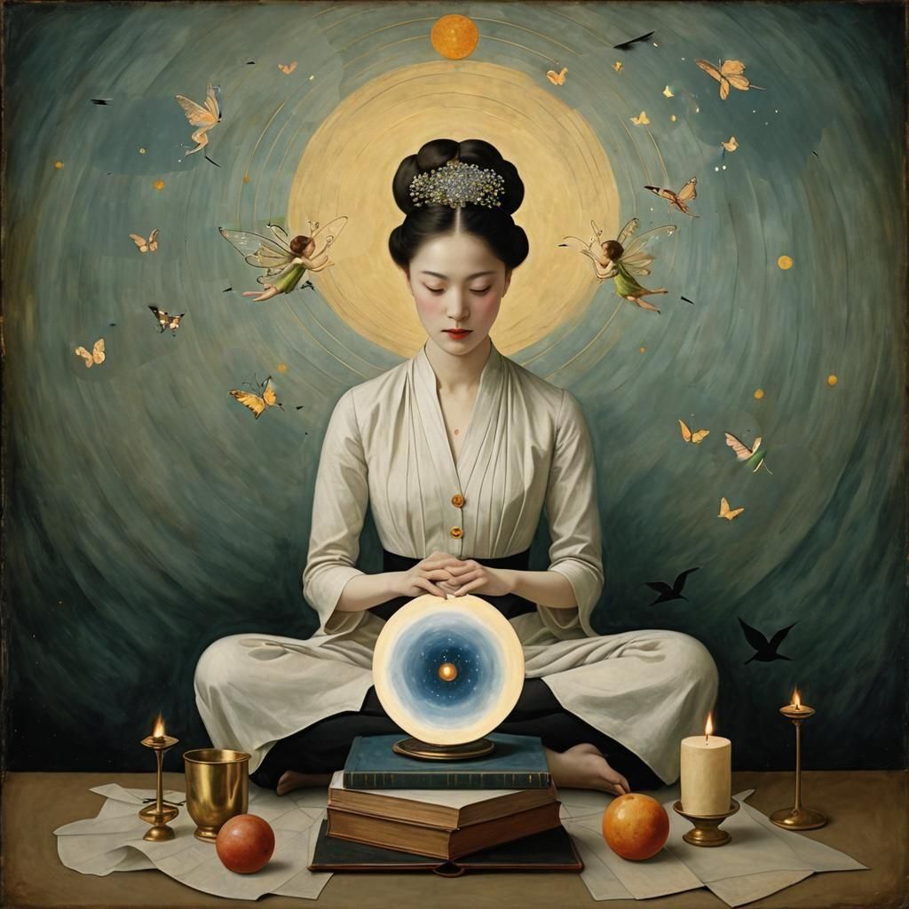 Surreal Solstice Inspired by Abstract Mysticism