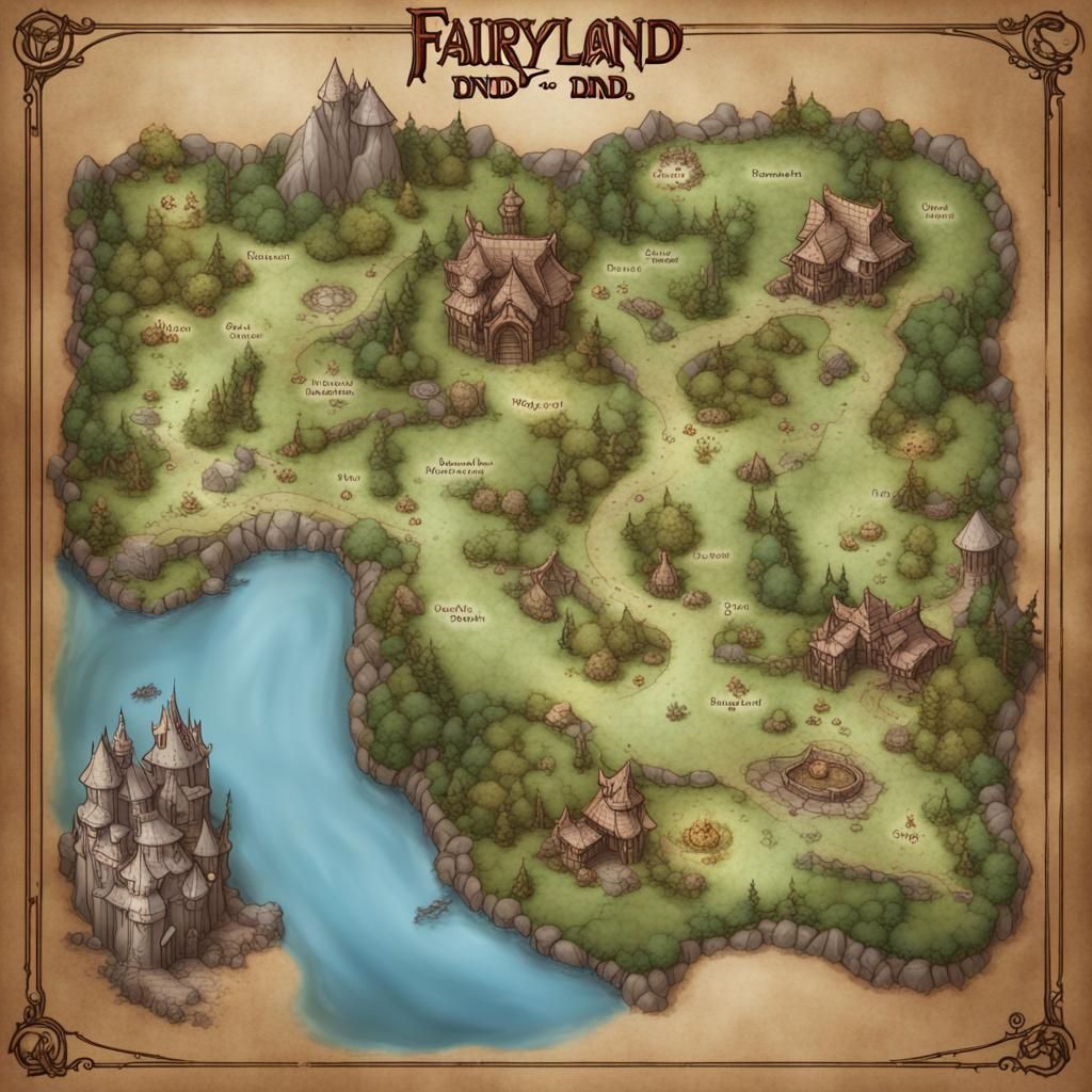 Fairyland DND map
