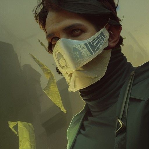 Esotheric ecofascist assaulting industrial society waving a ...