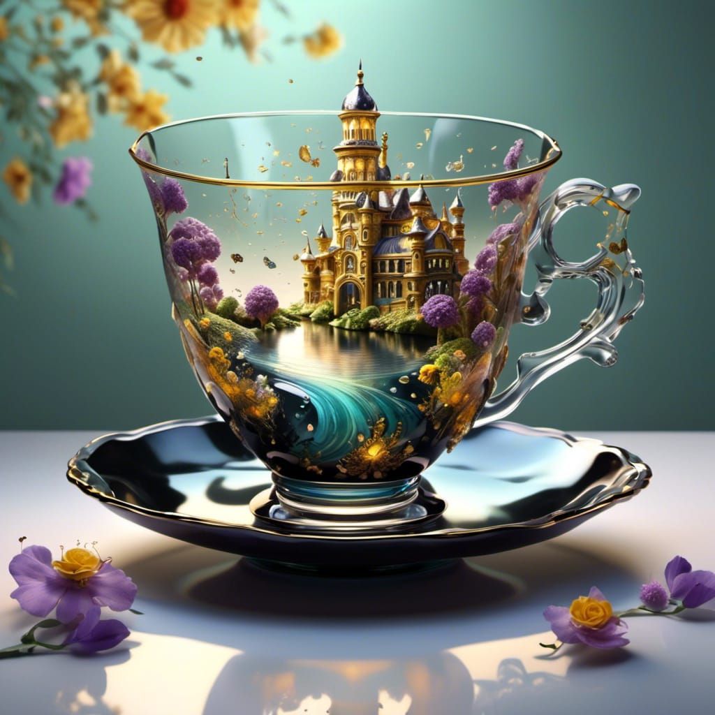 6-Tea Cup Design