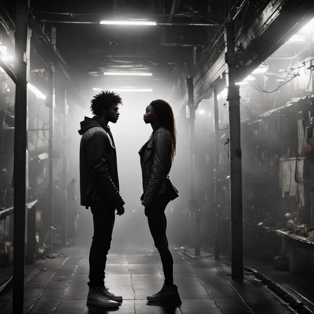 Dark Fantasy Concept Art in Volumetric Lighting