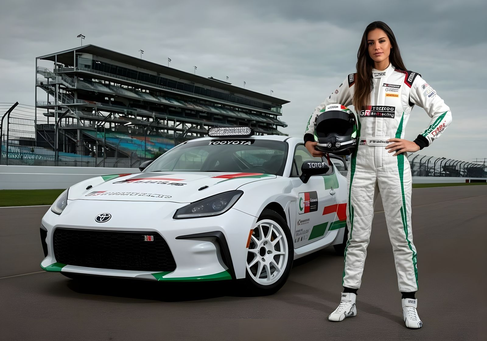 Toyota GR86 Rally Car with Toni Breidinger