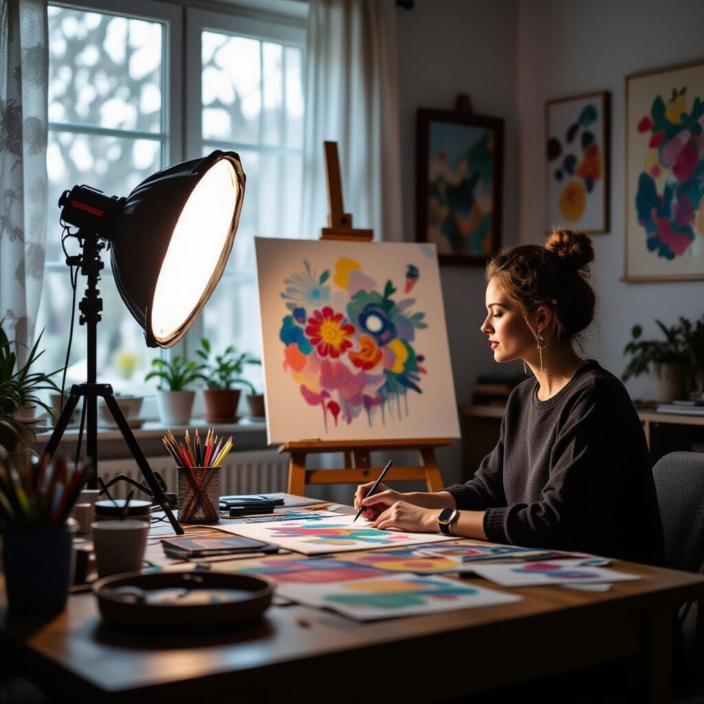 Cinematic Art Therapy Certification Film Still