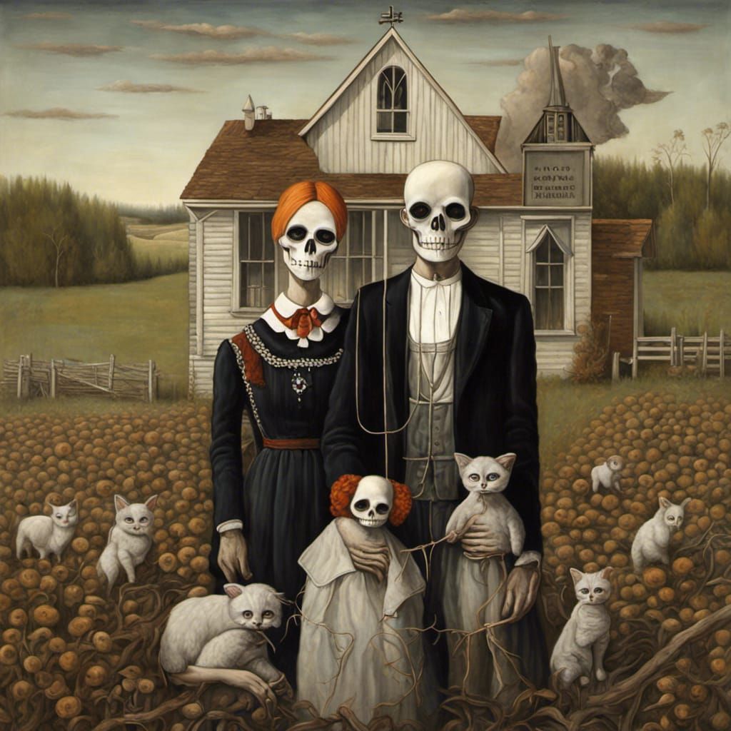 American Gothic Ghost Dance